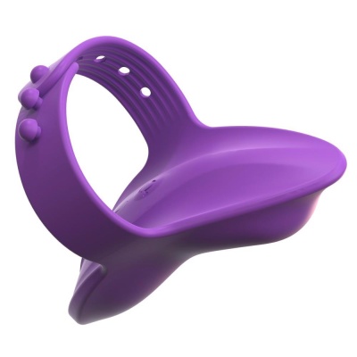 Wibrator palcowy Finger Vibe z regulowaną pętlą, 7,9 × 5,8 × 2,3 cm - 1 2