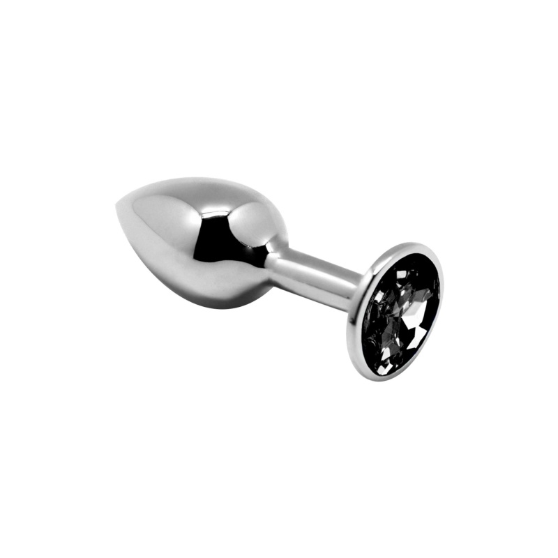 Mini Metal Butt Plug S black - 1