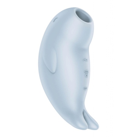Satisfyer Seal You Soon - bezdotykowy stymulator łechtaczki z technologią Air Pulse i wibracjami, 11 cm - 1