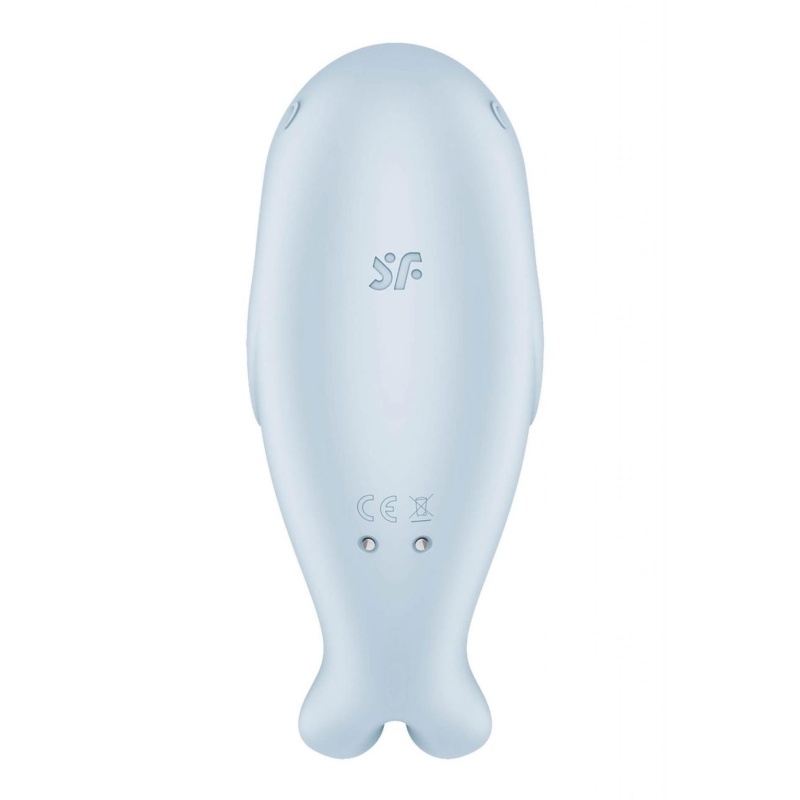 Satisfyer Seal You Soon - bezdotykowy stymulator łechtaczki z technologią Air Pulse i wibracjami, 11 cm - 4