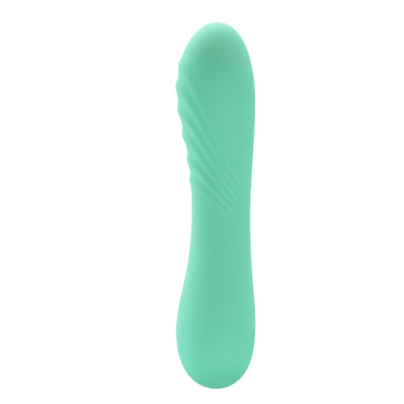 Wibrator Alexisrose — giętki silikon, 10 trybów wibracji, długość 15 cm - 4