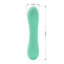Wibrator Alexisrose — giętki silikon, 10 trybów wibracji, długość 15 cm - 9