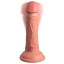 Wibrator realistyczny King Cock Elite 6 DD z silikonu dual density i przyssawką 17,8 cm - 3