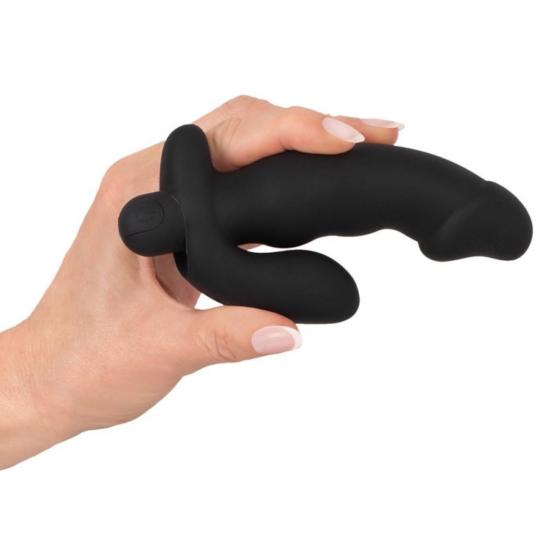 Wibrator prostaty ANOS Cock Shaped – korek analny z 10 trybami wibracji, długość wkładki 10,5 cm, średnica maks. 3,3 cm - 7
