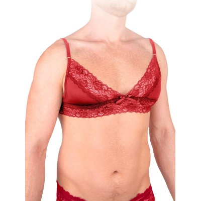 Prowler Red Lace Garter Set Xlarge - 1 2