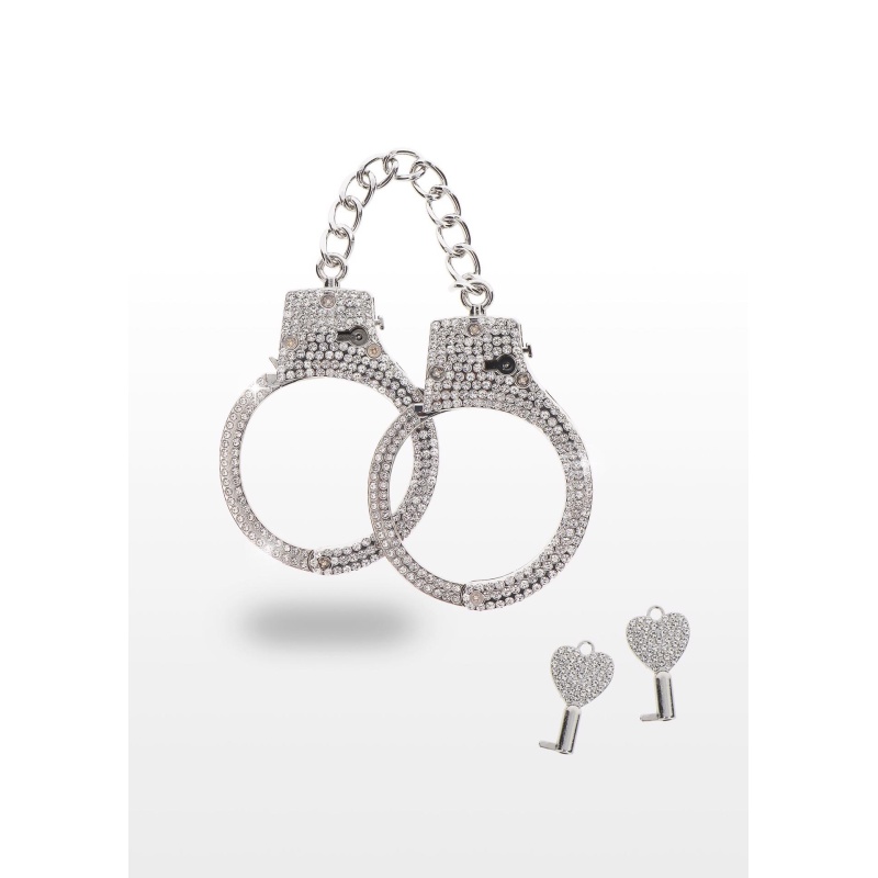 Diamond Wrist Cuffs Silver Silver - 1