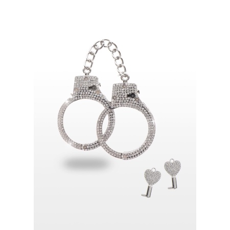 Diamond Wrist Cuffs Silver Silver - 1