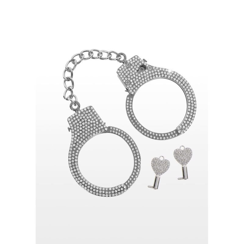 Diamond Wrist Cuffs Silver Silver - 4