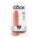 KING COCK 8 INCH COCK WITH BALLS LIGHT - 5