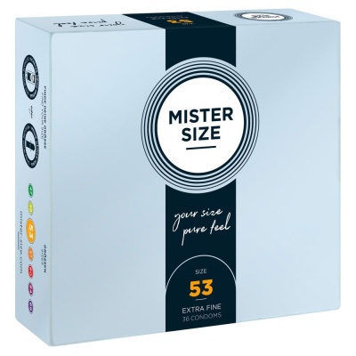 Mister Size 53mm pack of 36 - 1