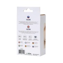 Korek analny ToDo Glob fioletowy - silikonowy plug z kulką kinetyczną 10 cm × 4,5 cm - 2