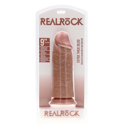 Extra Thick Straight without Balls 23 cm - Tan - 1 2