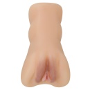 Masturbator ręczny Caroline z podwójnym kanałem TPR - 3