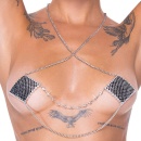 Nipple Jewellery silver chain - 5
