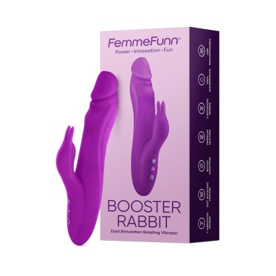 FEMMEFUNN BOOSTER RABBIT PURPLE - 1