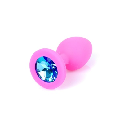 MyLove Toys - Jewellery Pink Silicone PLUG Small - 1