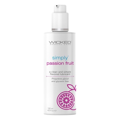 WICKED SIMPLY LUBRICANT PASSION FRUIT 120ML - 1