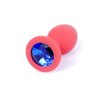 MyLove Toys - Jewellery Red Silicone PLUG Small - 1