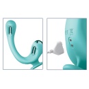 Wibrator dwufunkcyjny Reflexx Rabbit 2 z podwójnym silnikiem i funkcją rozgrzewania, 17,2 cm - 6