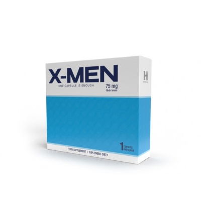 Suplement diety X-Men na erekcję, 1 kapsułka - 1
