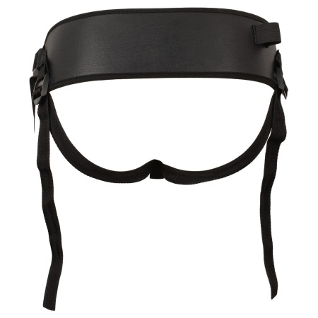 Zestaw Strap-On 4-częściowy - 3 wymienne dilda S/M/L z przyssawką i regulowaną uprzężą, średnice 2,8-4,2 cm - 10