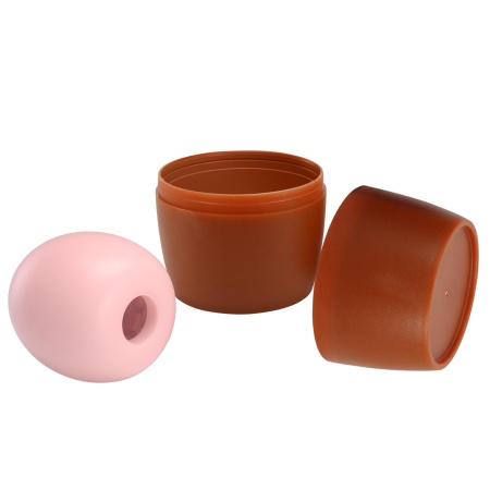 Masturbator Sauterne Charming Barrel - miękki TPR w kształcie beczki, manualny, 6,7 × 5,4 cm - 7