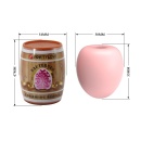 Masturbator Sauterne Charming Barrel - miękki TPR w kształcie beczki, manualny, 6,7 × 5,4 cm - 8
