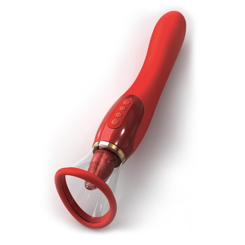 Wibrator Her Ultimate Pleasure — stymulator łechtaczki z funkcją ssania i ruchomym języczkiem, 25,4 cm - 5