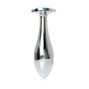 Plug-Jewellery Silver PLUG- Light Blue L - 5