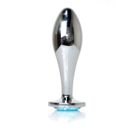 Plug-Jewellery Silver PLUG- Light Blue L - 6