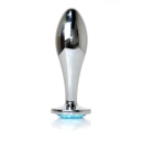 Plug-Jewellery Silver PLUG- Light Blue L - 6