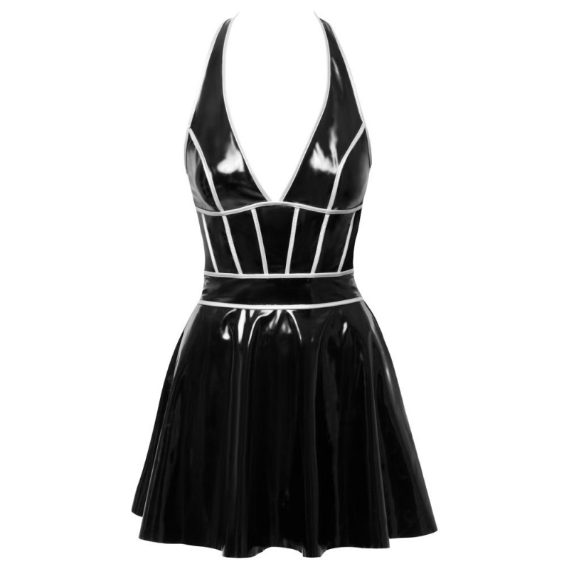 Vinyl dress w. silver LP-1057 - 7