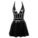 Vinyl dress w. silver LP-1057 - 7