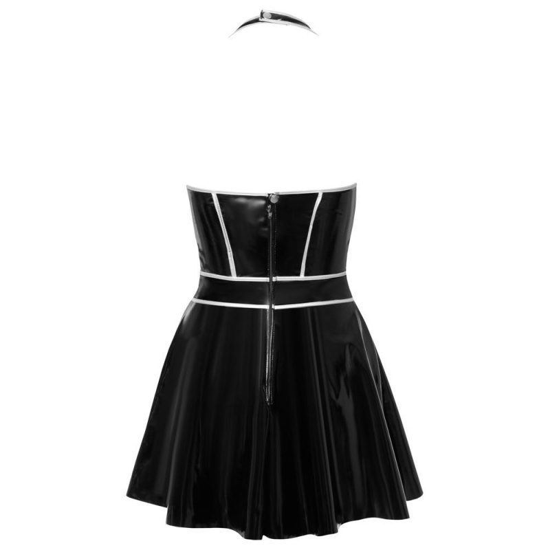 Vinyl dress w. silver LP-1057 - 8