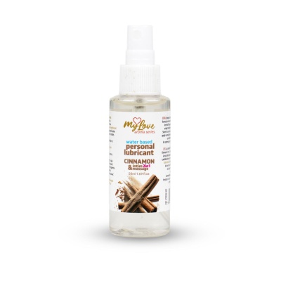 Lubrykant intymny i do masażu 2w1 Aroma Series Cinnamon 50ml - 1
