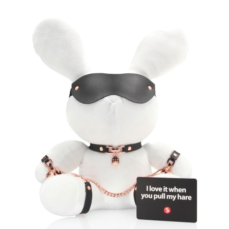 Rabbit Bondage - Velvet - Large - White - 1