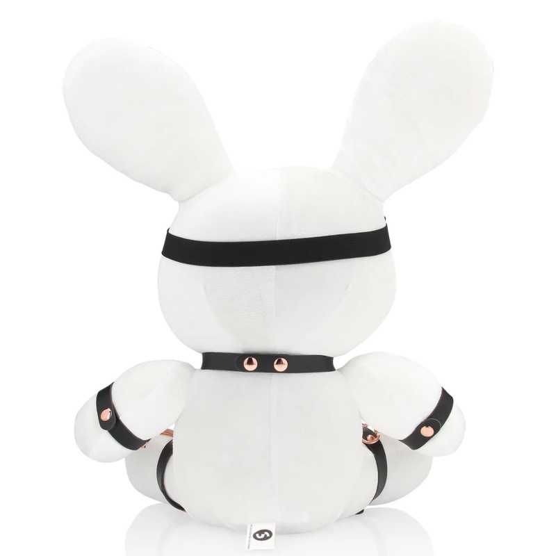Rabbit Bondage - Velvet - Large - White - 2