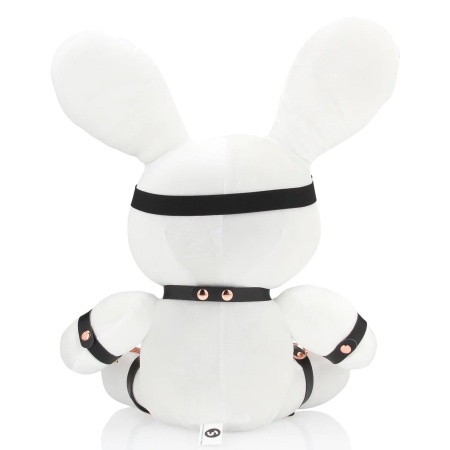 Rabbit Bondage - Velvet - Large - White - 2