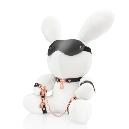 Rabbit Bondage - Velvet - Large - White - 4