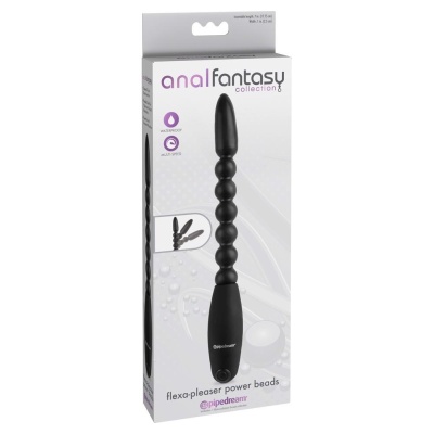 Flexa-Pleaser Power Beads – elastyczny wibrator kulkowy 26,7 cm - 1