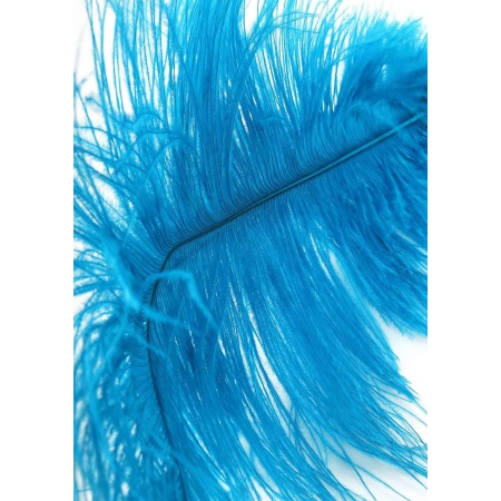 Double Feather Tickler Blue - 4