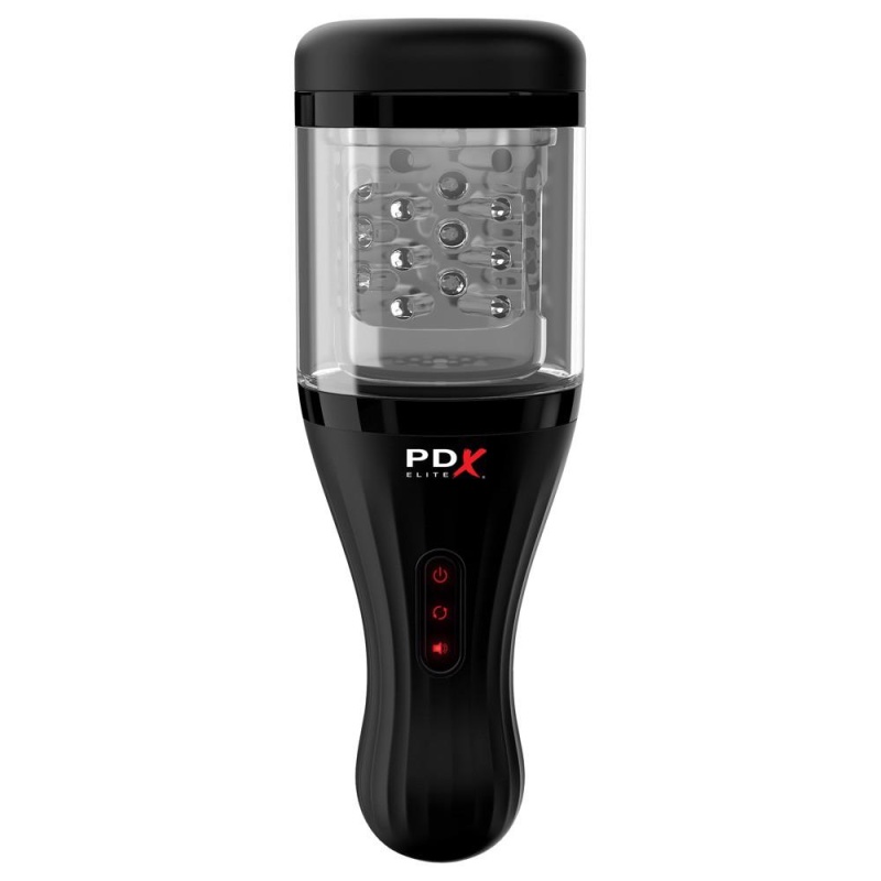 Masturbator rotacyjny Talk Dirty Rotobator z 7 trybami obrotu i funkcją audio, 24,1 cm - 3