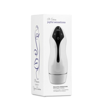Masturbator Masturbation Cup USB z wibracją, ssaniem i podgrzewaniem (20 cm) - 1 2