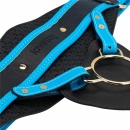 Wibrujący zestaw strap-on 21,5 cm XS/S/M nude - 5