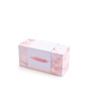 Le Wand Crystal Wand Rose Quartz - dwustronny masażer z różowego kwarcu z teksturowanym pierścieniem silikonowym, 17,78 cm - 1