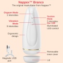 Masturbator - Nappex™ Branco White - Premium Mastubators (10 Languages) - 5