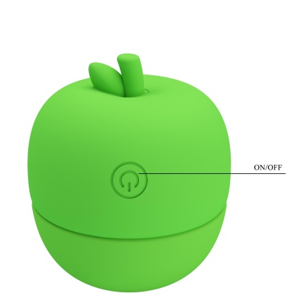 Stymulator łechtaczki Apple Secret - ruchomy języczek, 12 trybów, 8,5 × 6,5 × 5,5 cm - 8