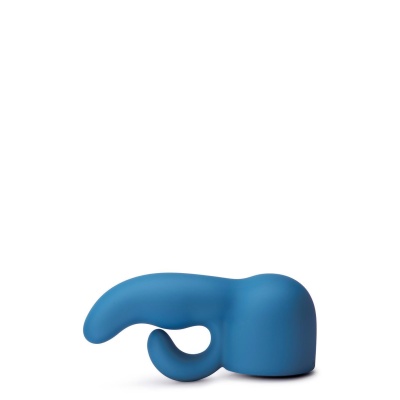 Nasadka Petite Dual Weighted Silicone - dwusegmentowa stymulacja punktu G i łechtaczki, 13,15 cm - 1 2