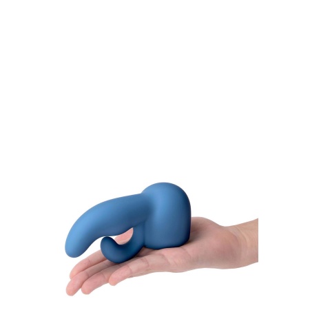 Nasadka Petite Dual Weighted Silicone - dwusegmentowa stymulacja punktu G i łechtaczki, 13,15 cm - 3