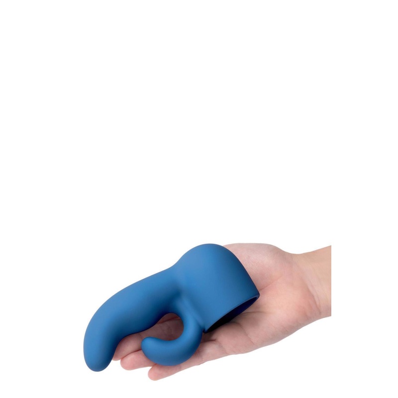 Nasadka Petite Dual Weighted Silicone - dwusegmentowa stymulacja punktu G i łechtaczki, 13,15 cm - 4